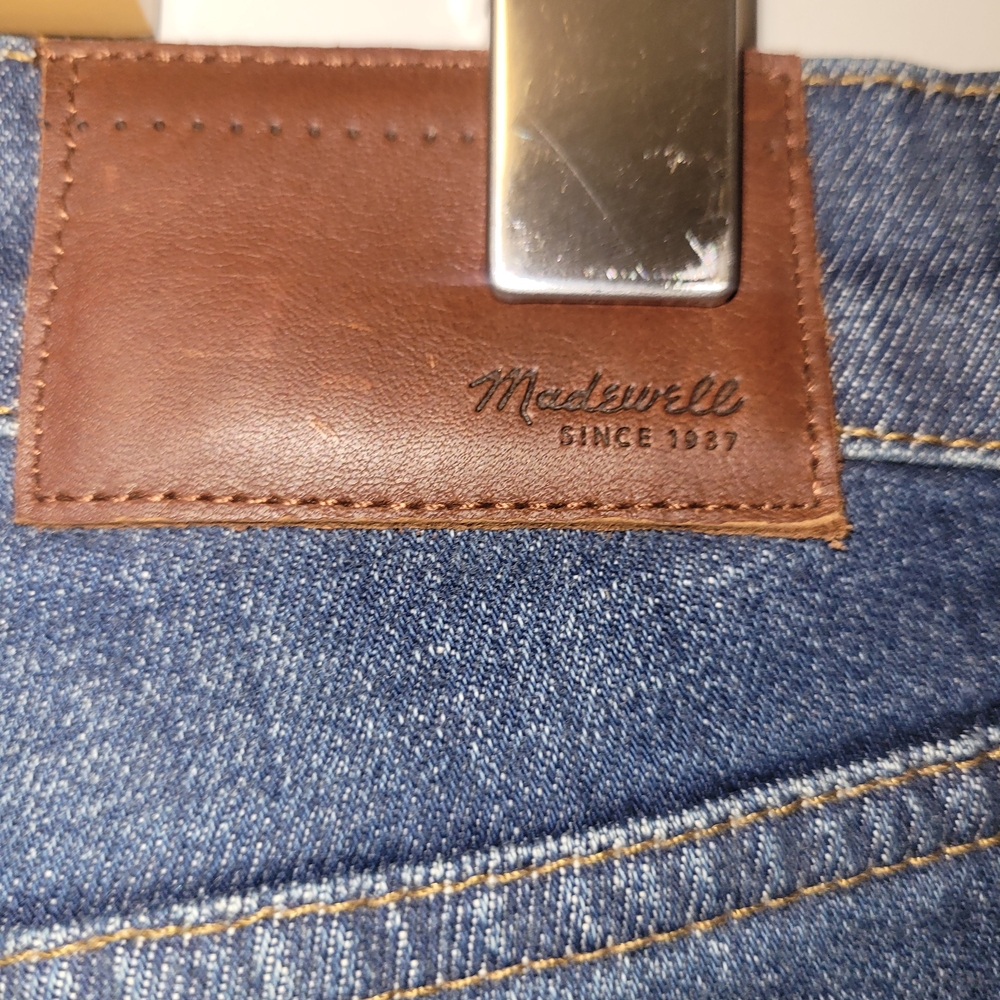 Madewell Classic Blue Denim Jeans - Picture 6 of 9